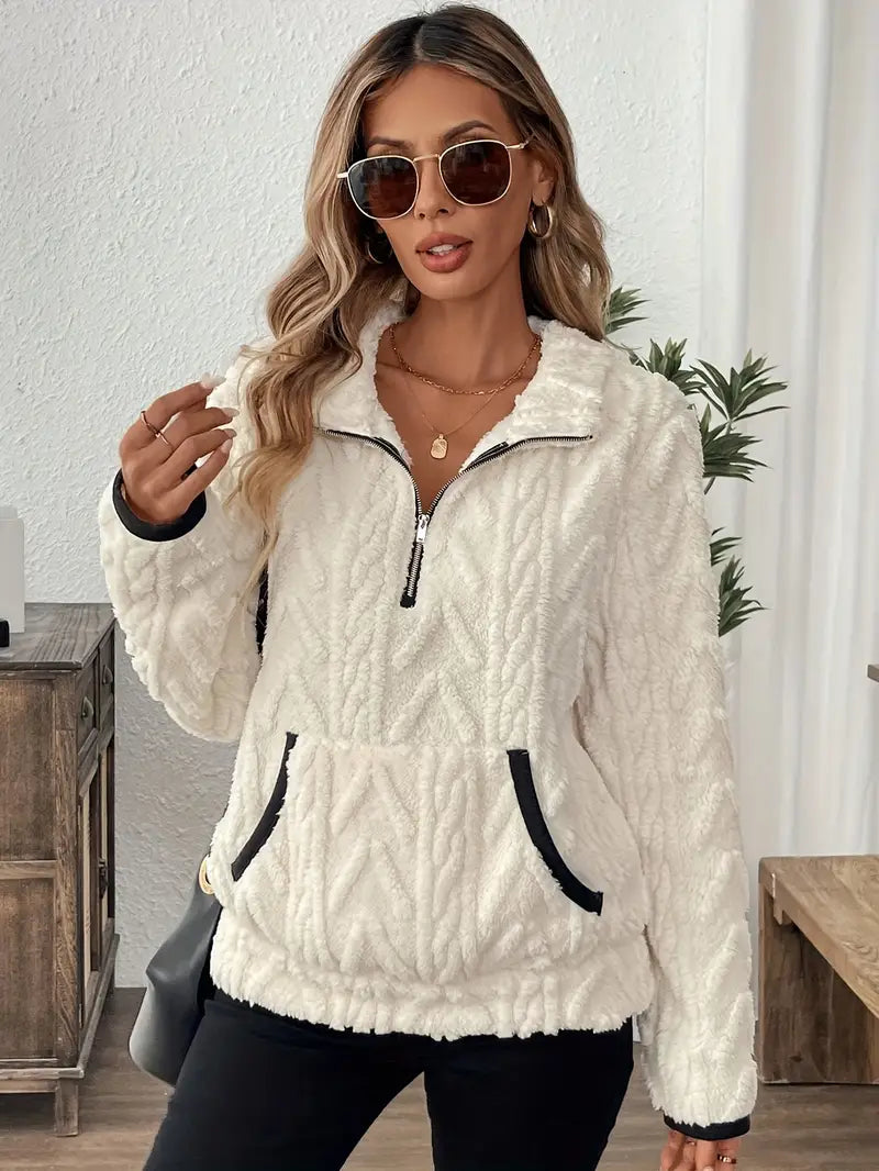 Claire | Fleece Pullover