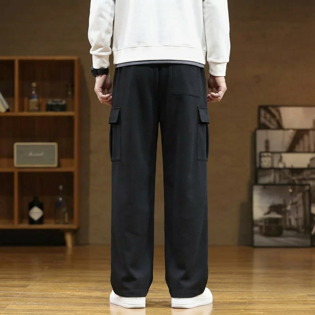 Robert Men’s Cargo Pants – Soft Relaxed Fit Sweatpants
