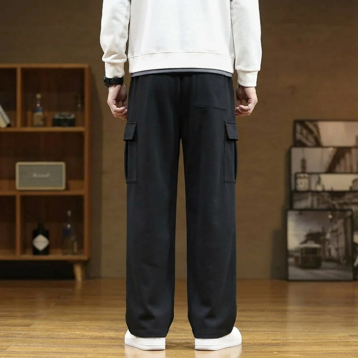 Robert Men’s Cargo Pants – Soft Relaxed Fit Sweatpants