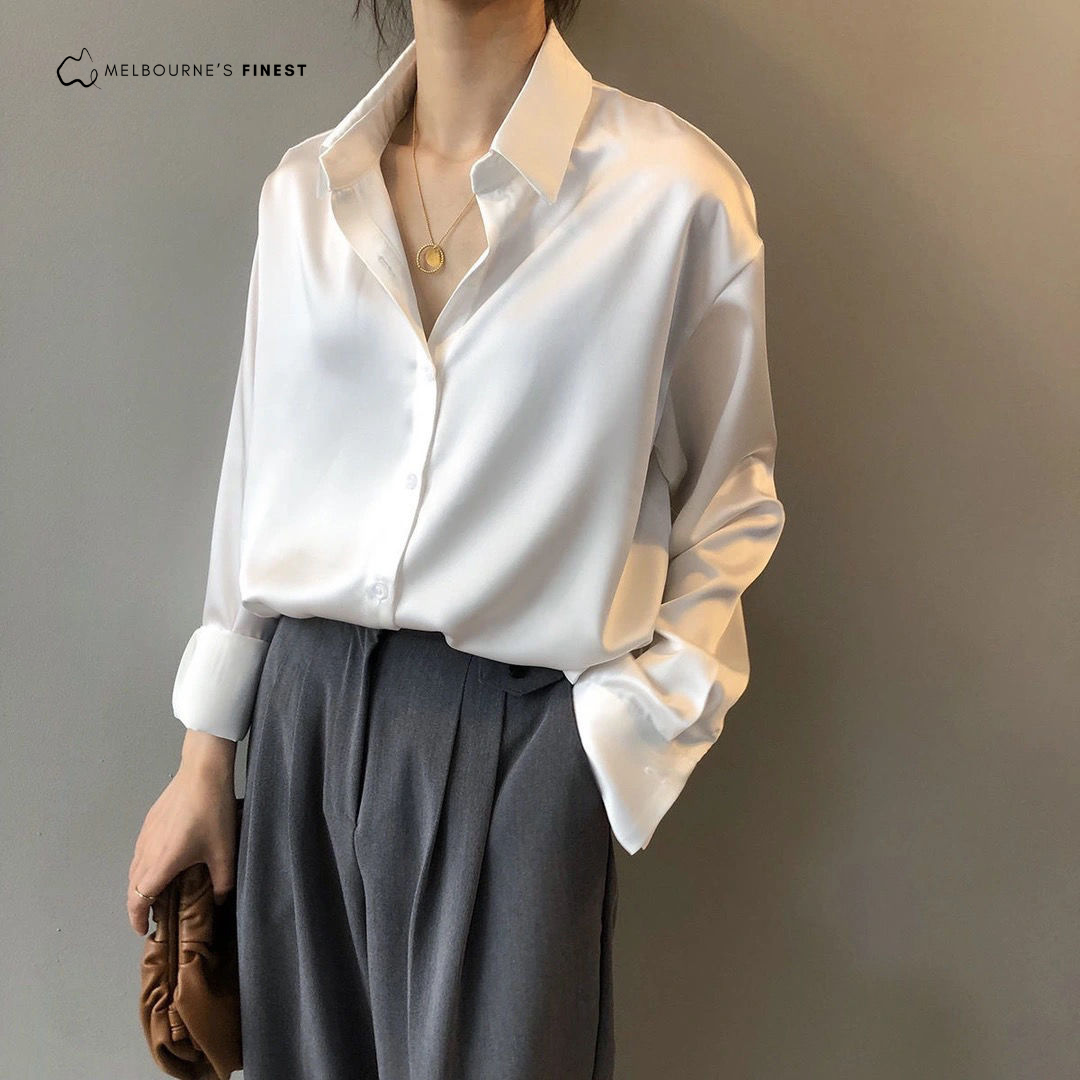 Jasmin Women's Satin Blouse