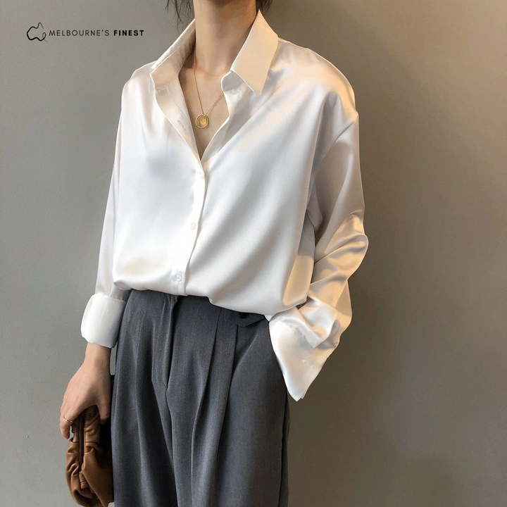Jasmin Women's Satin Blouse