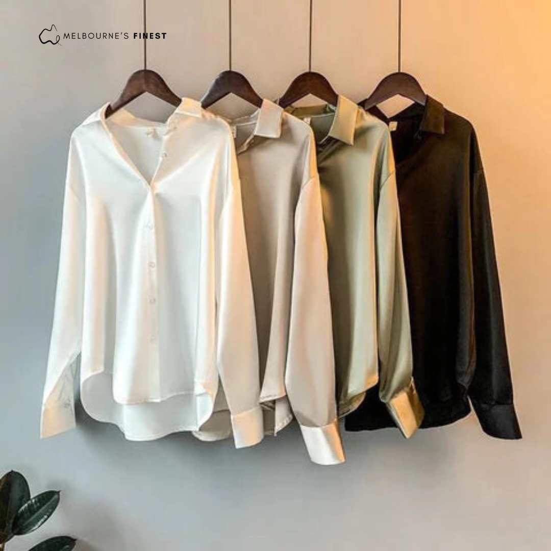Jasmin Women's Satin Blouse