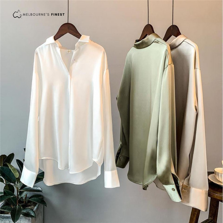 Jasmin Women's Satin Blouse