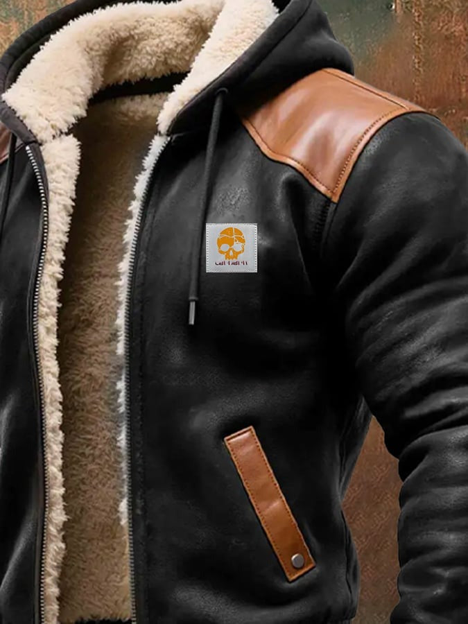 Winston™ | Winter jacket with refined leather details