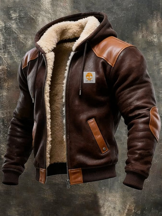 Winston™ | Winter jacket with refined leather details