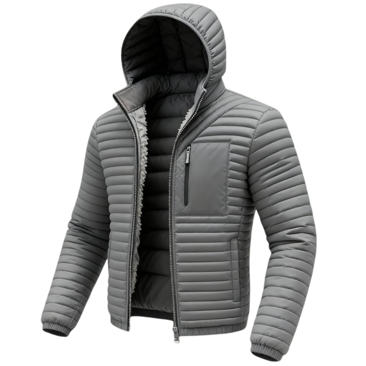 Radcliffe™ | Quilted hooded jacket with structured hood