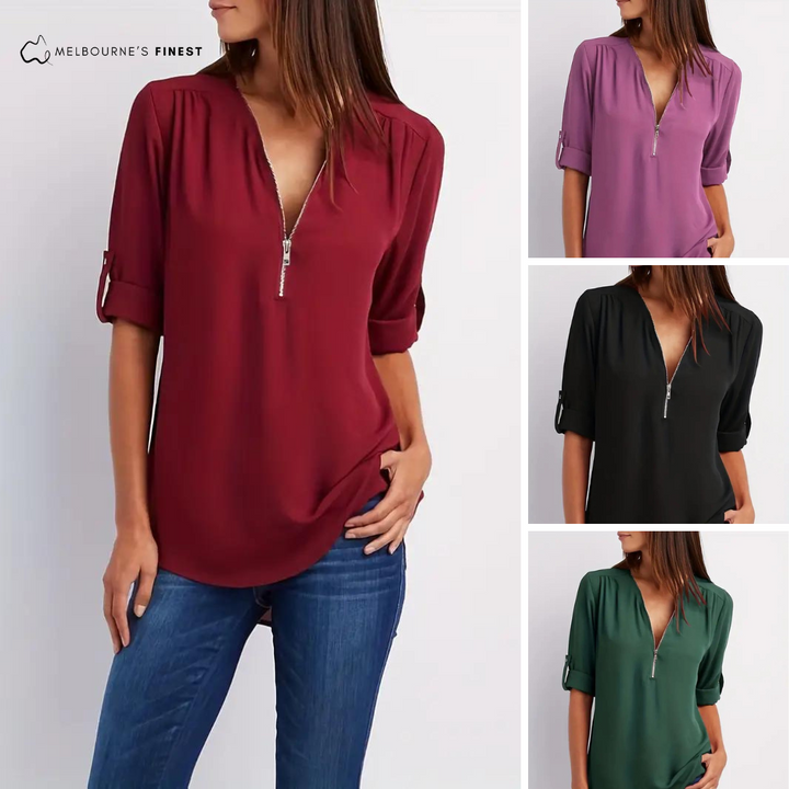 Juliana™ Women's Zipped Blouse