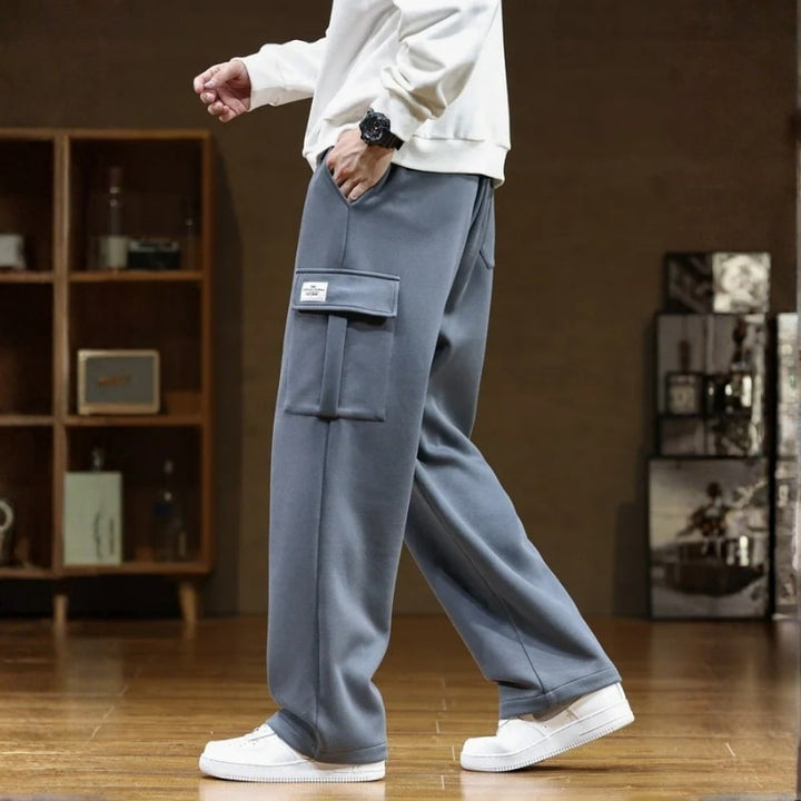 Robert Men’s Cargo Pants – Soft Relaxed Fit Sweatpants