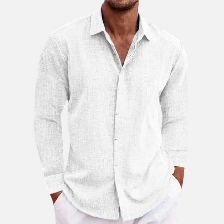 Classic Linen Shirt (Buy 1, Get 1 FREE)