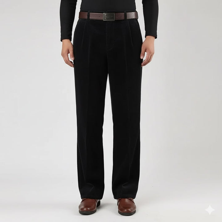 Evan Men’s Corduroy Trousers – Soft Cotton Corduroy Pants