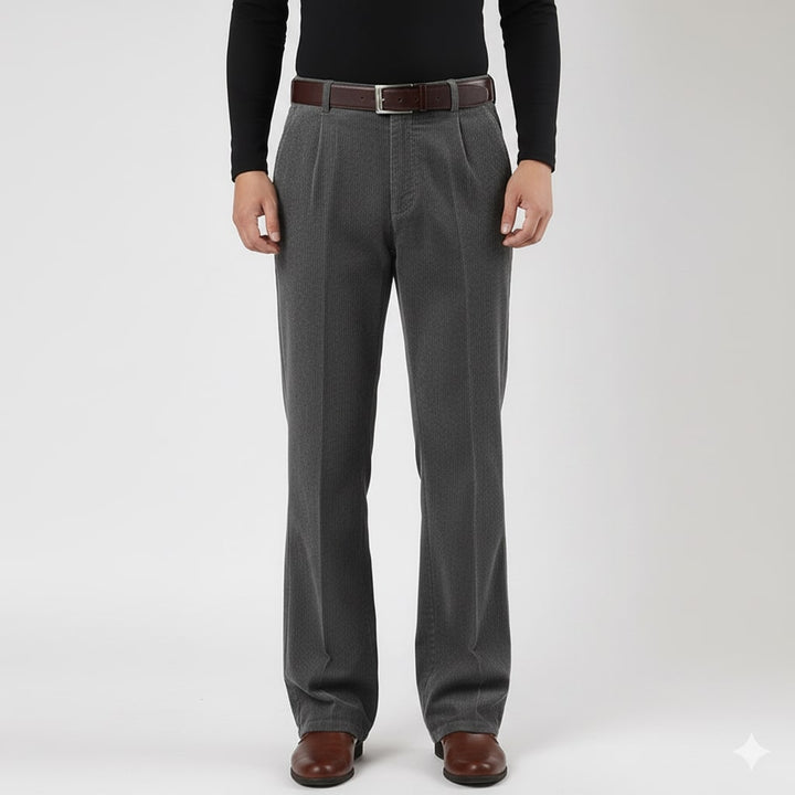 Evan Men’s Corduroy Trousers – Soft Cotton Corduroy Pants