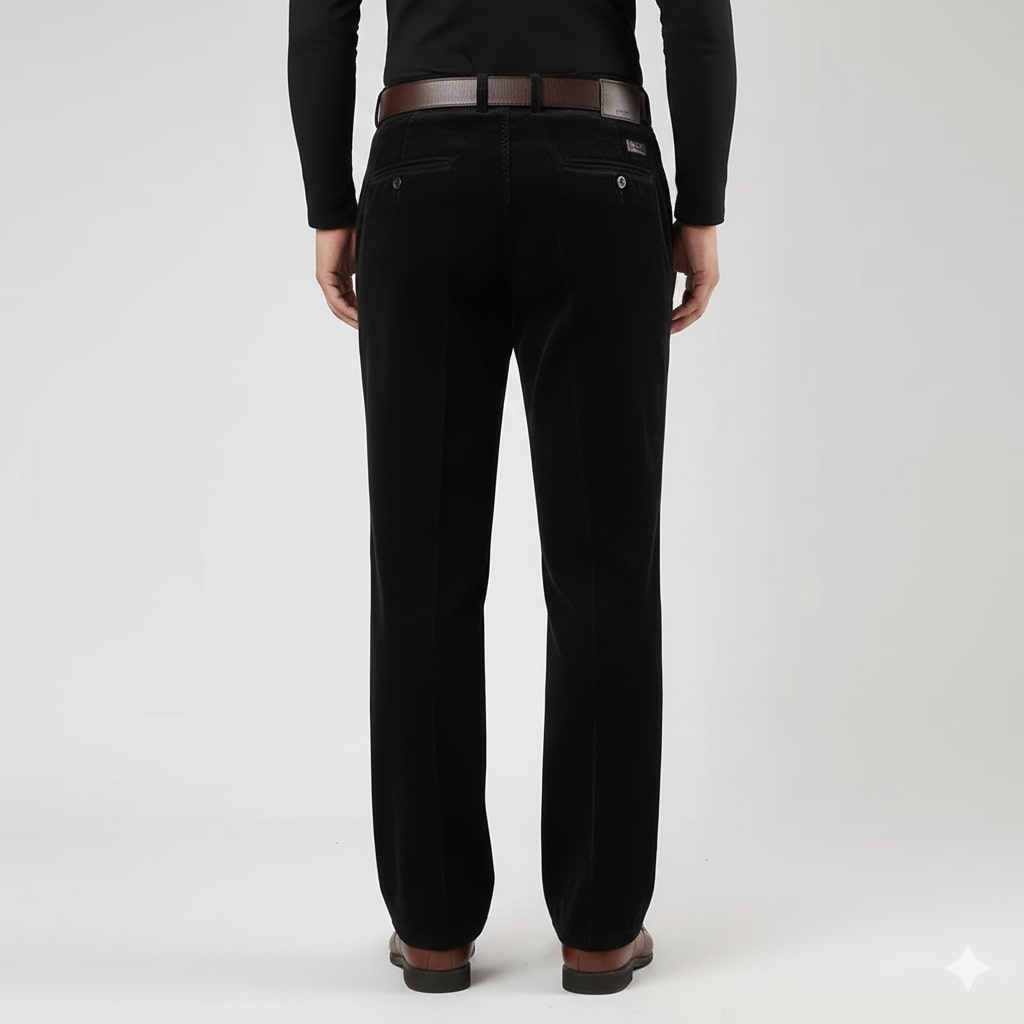 Evan Men’s Corduroy Trousers – Soft Cotton Corduroy Pants