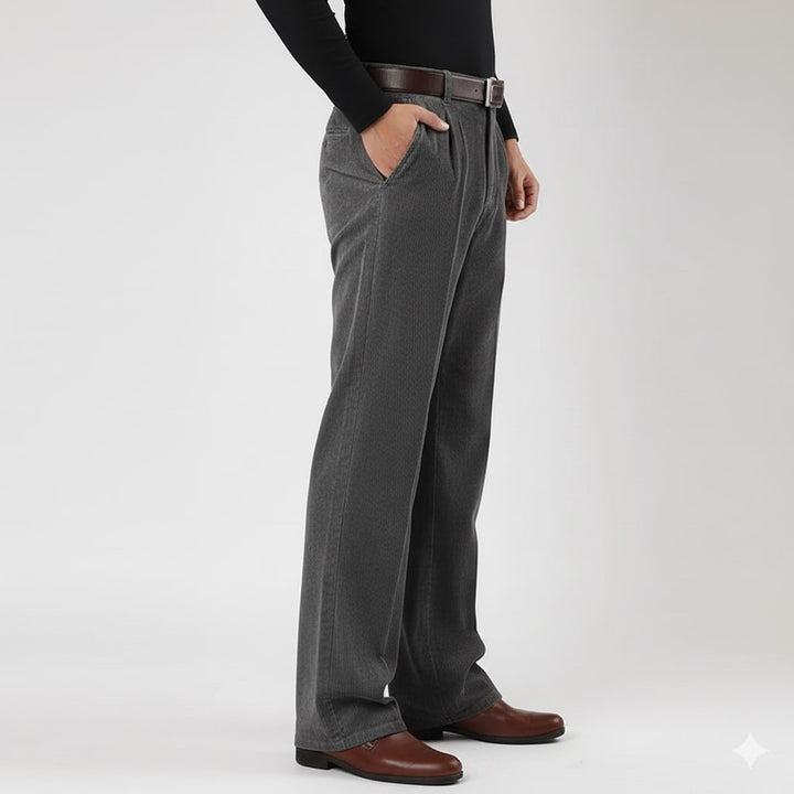 Evan Men’s Corduroy Trousers – Soft Cotton Corduroy Pants