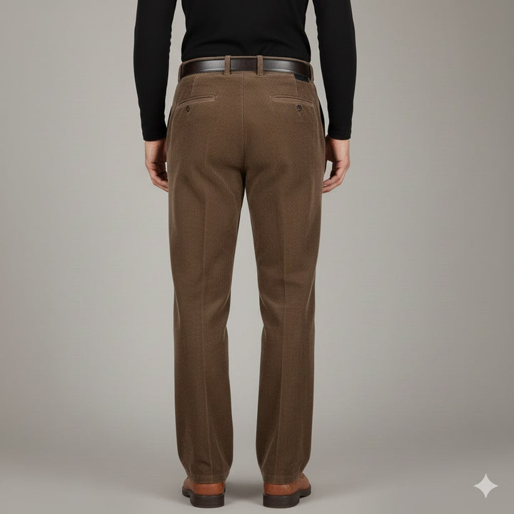 Evan Men’s Corduroy Trousers – Soft Cotton Corduroy Pants