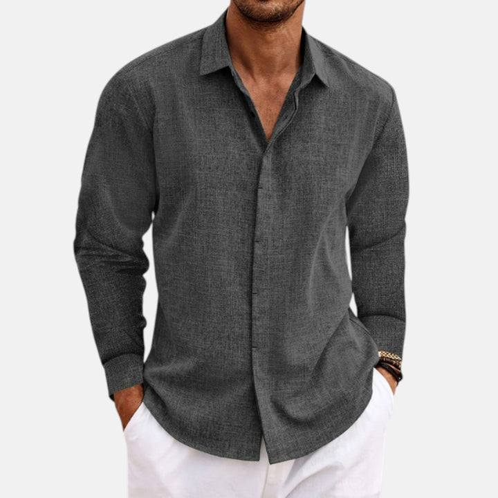Classic Linen Shirt (Buy 1, Get 1 FREE)