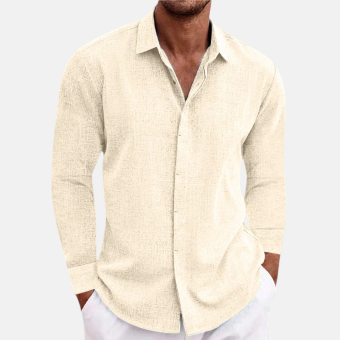 Classic Linen Shirt (Buy 1, Get 1 FREE)