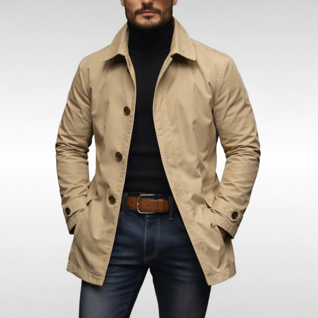 The James Structured Spring Coat
