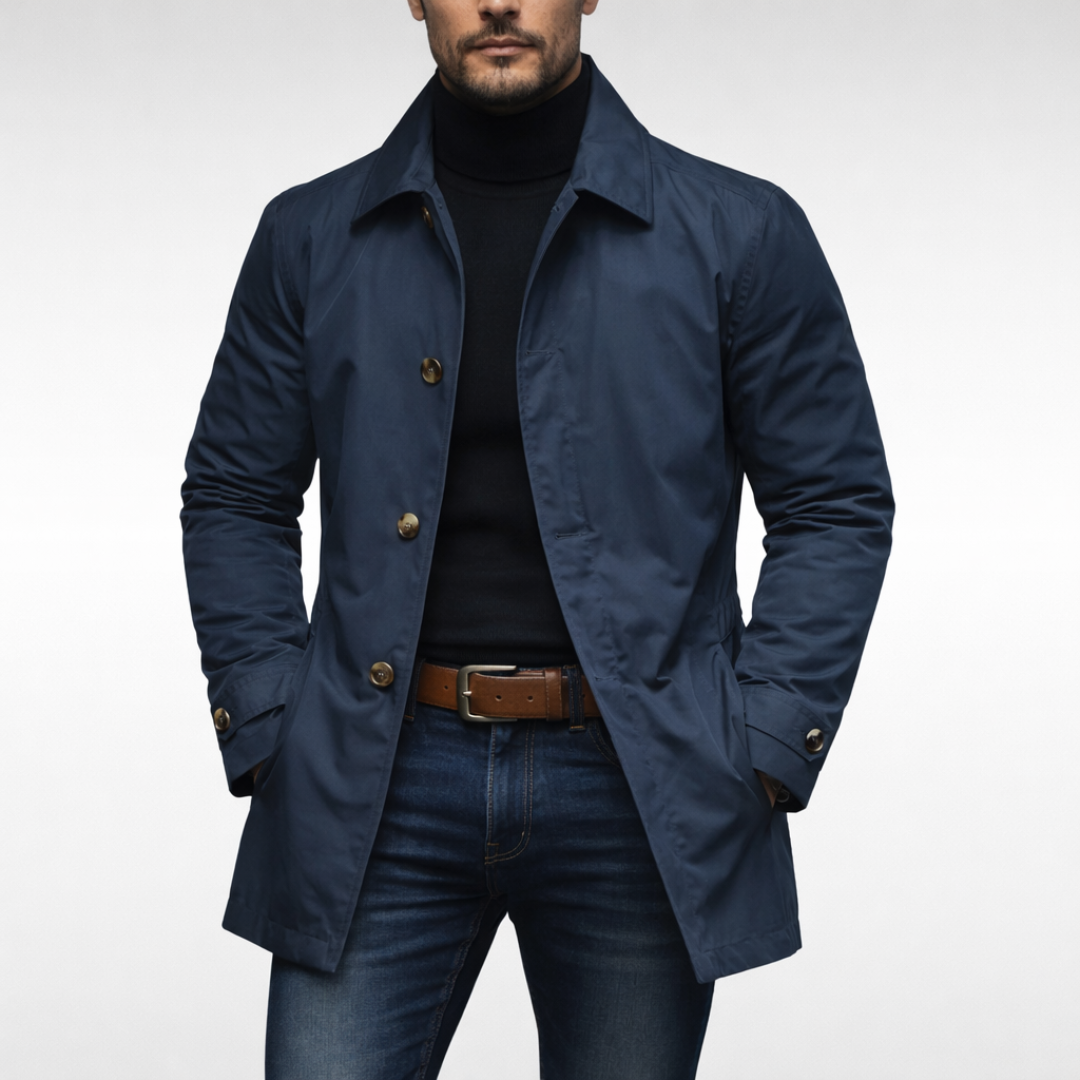 The James Structured Spring Coat