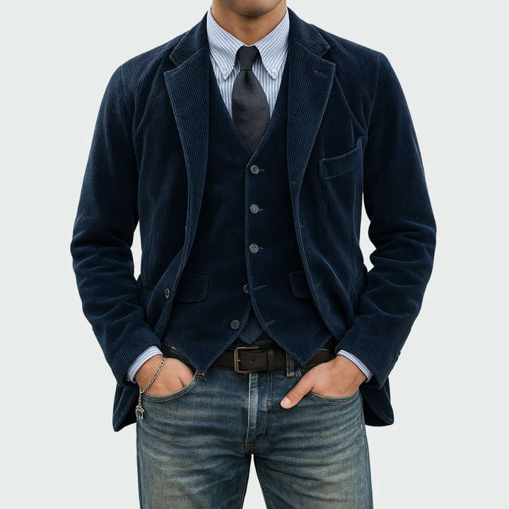 Men's Blazer & Waistcoat Set