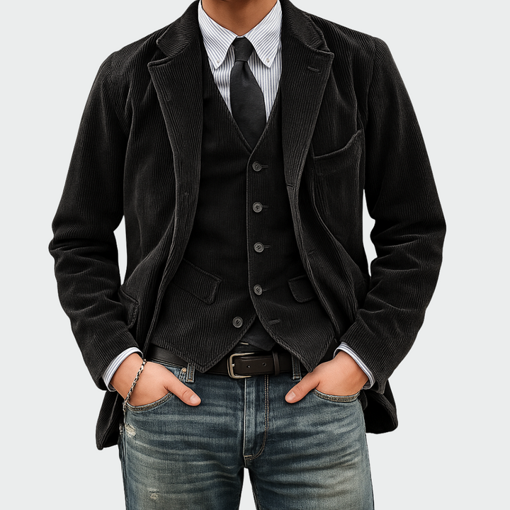 Men's Blazer & Waistcoat Set