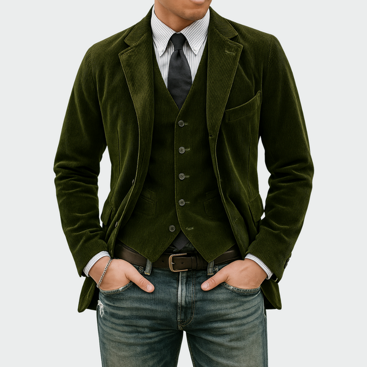 Men's Blazer & Waistcoat Set