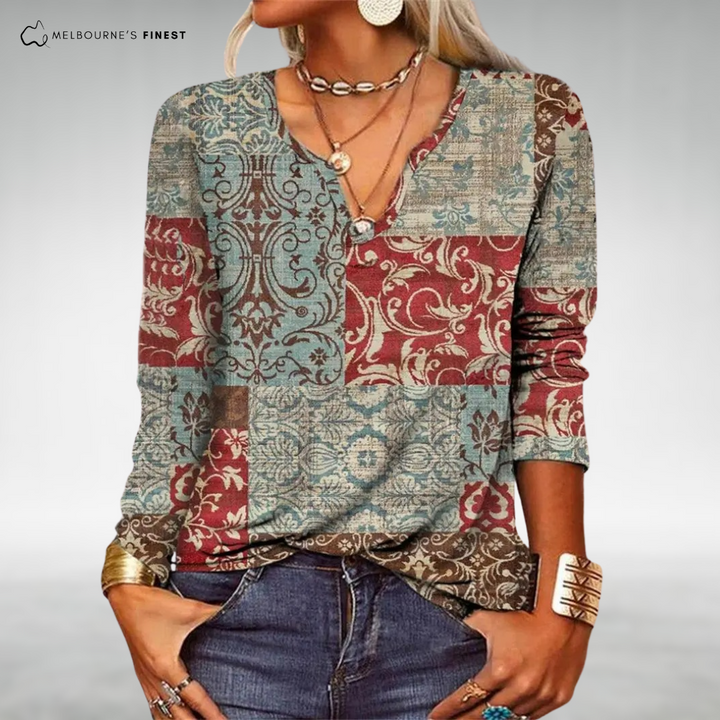 Alana™ Boho Long Sleeve Top