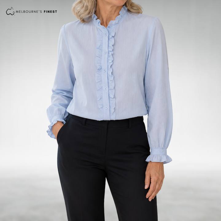 Emma™ Elegant Long Sleeve Blouse