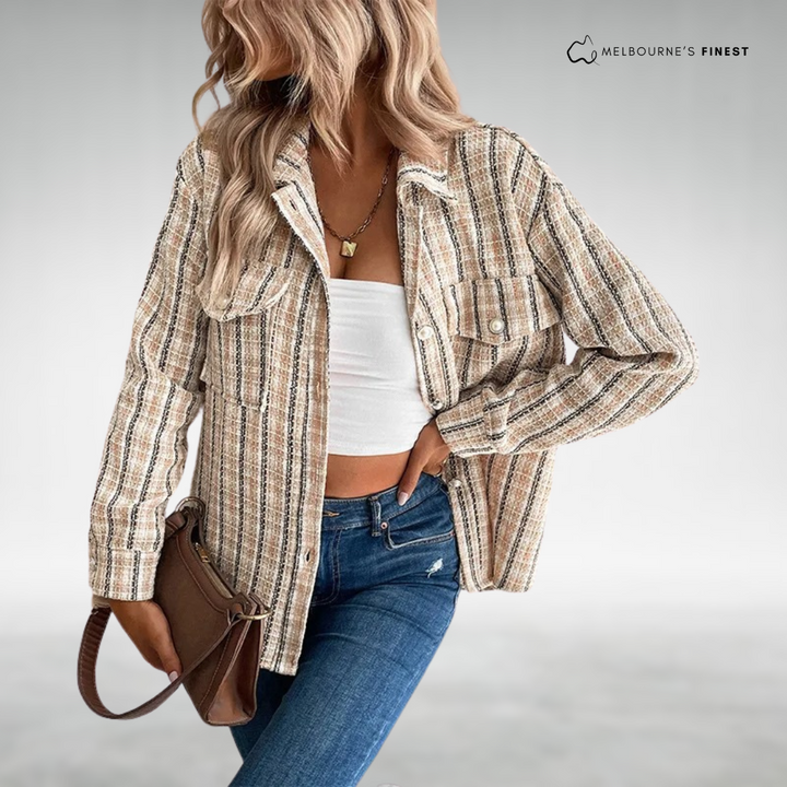 Brandy™ Elegant Button-Up Blouse