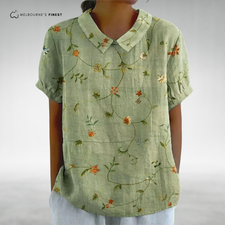 Dana™ Vintage Floral Blouse