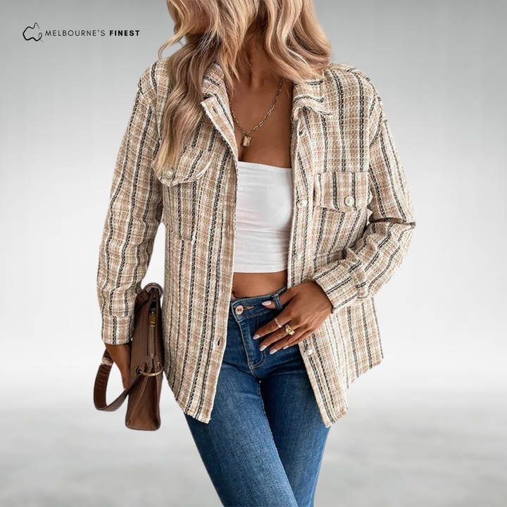 Brandy™ Elegant Button-Up Blouse