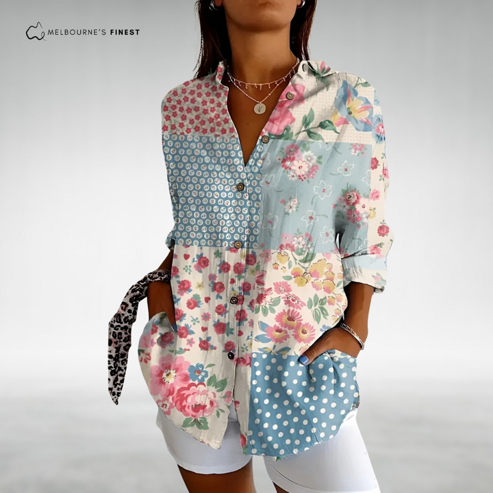 Glenna™ Stylish Women's Blouse
