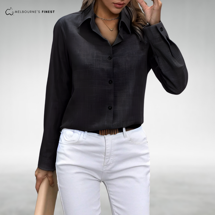 Sienna™ Elegant Button-Up Blouse
