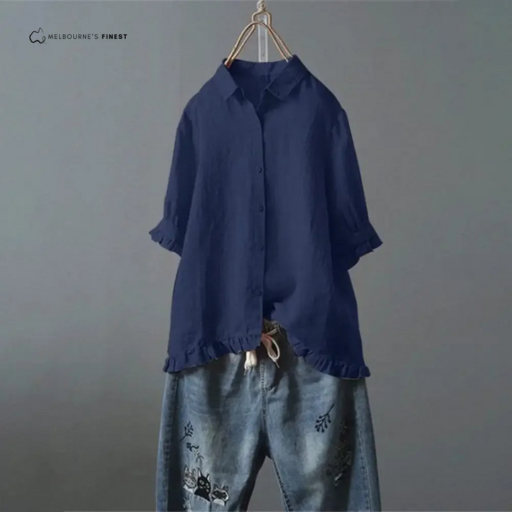 Silvia™ Elegant Women's Blouse
