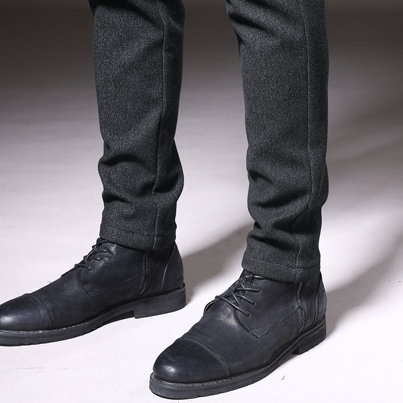 Adrian Men’s Slim Fit Pants – Stretch Cotton Blend with Wrinkle-Resistant Finish