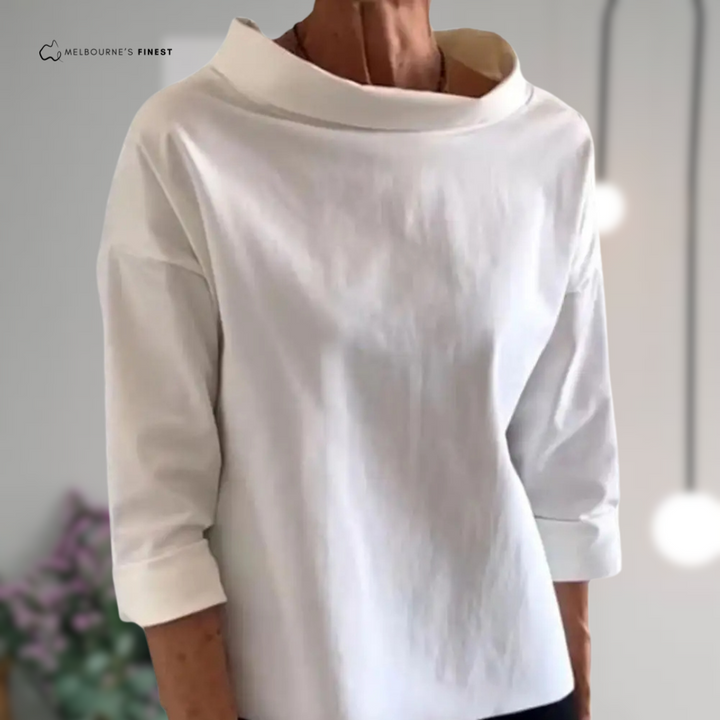 Delores™ Casual Long-sleeve Top