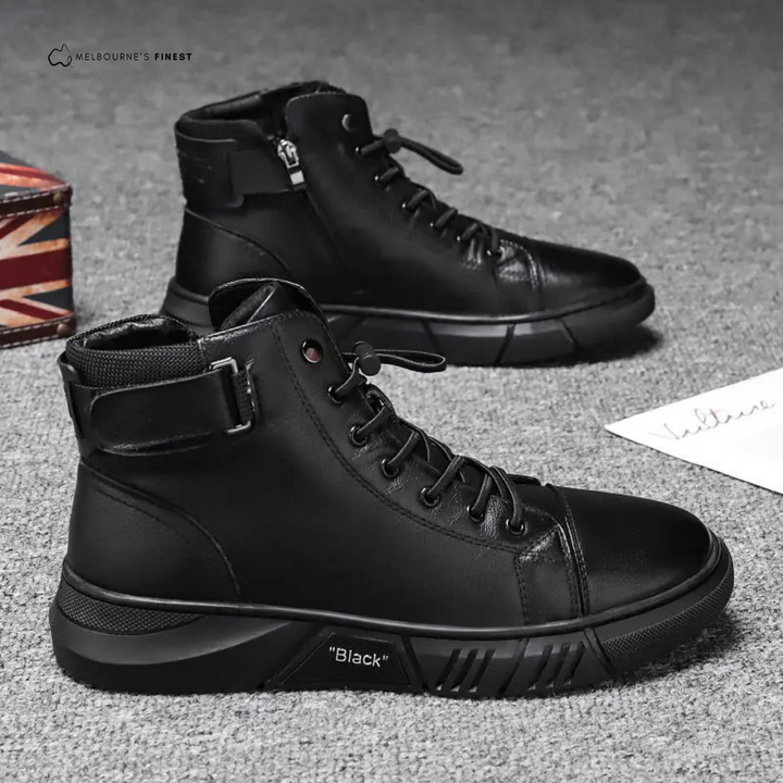 Aidan™ Men's Black Winter Shoes