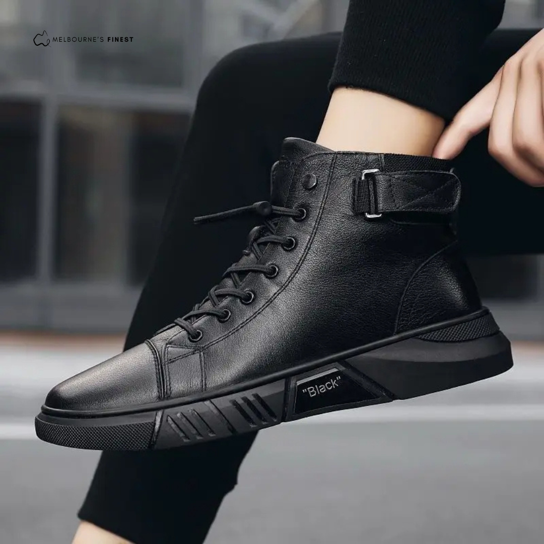 Aidan™ Men's Black Winter Shoes