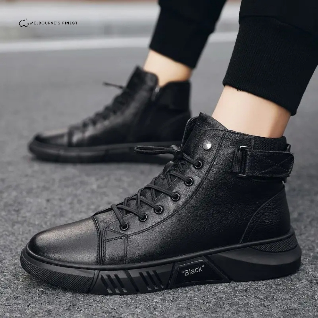 Aidan™ Men's Black Winter Shoes