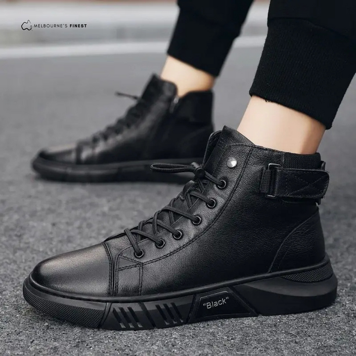 Aidan™ Men's Black Winter Shoes