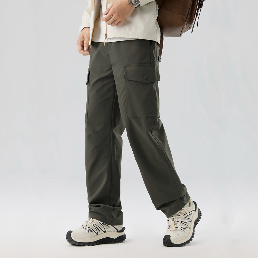 William Men’s Cargo Pants – Durable Fabric with Relaxed Fit and Utility Pockets