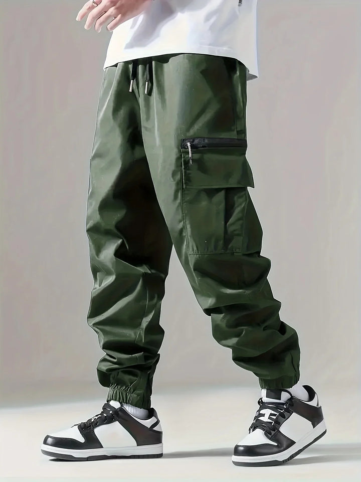 Ryder Utility Cargo Pants – Men’s Breathable Tactical Trousers with Multi Pockets