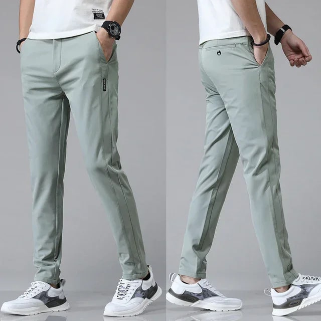 Marco Men’s Stretch Tapered Pants – Four-Way Stretch Fabric Pants