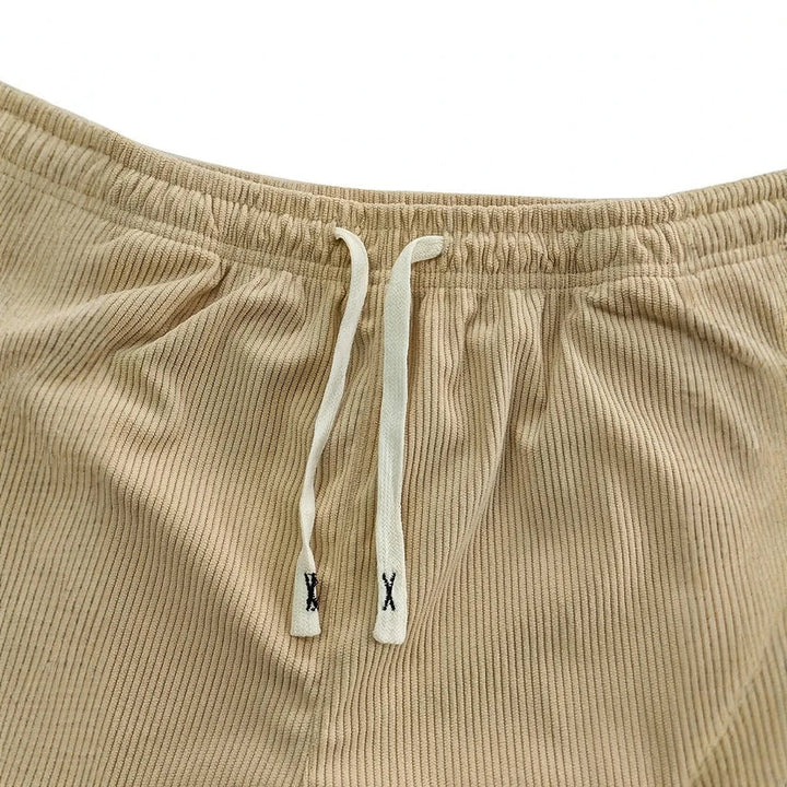 Caleb Men’s Corduroy Sweatpants – Plush Stretch Fabric with Deep Secure Pockets