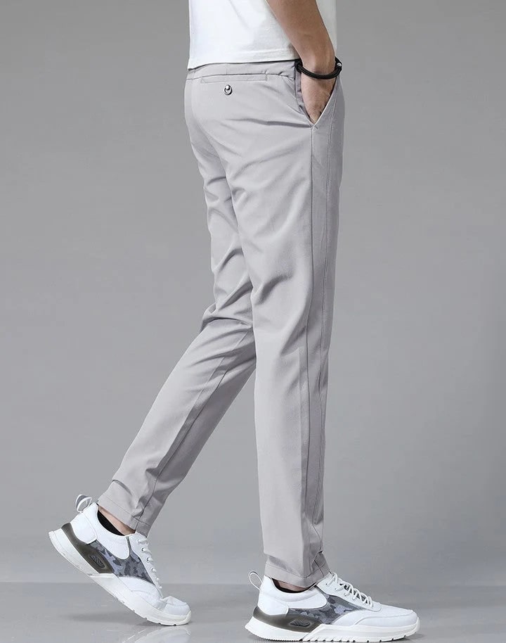 Marco Men’s Stretch Tapered Pants – Four-Way Stretch Fabric Pants