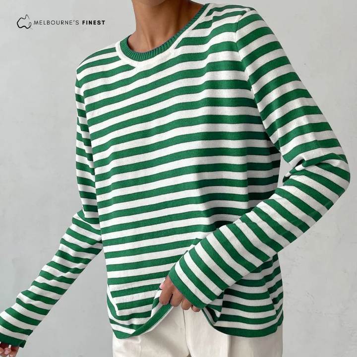 Kirsty™ Elegant Striped Shirt