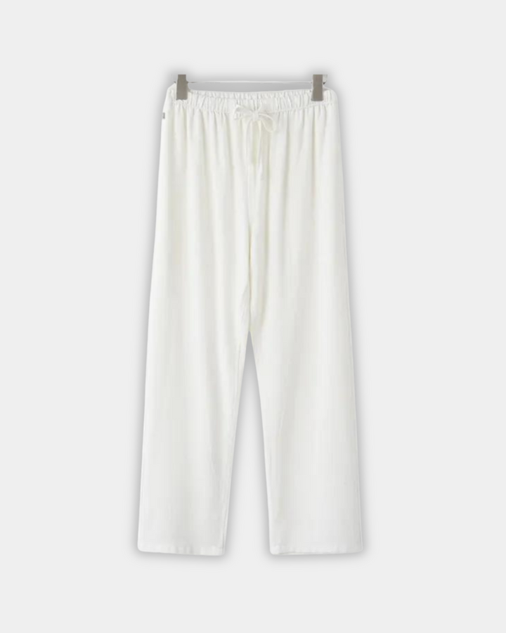 Albert Linen Lounge Pants – Men’s Linen Pants with Drawstring Waist & Relaxed Fit