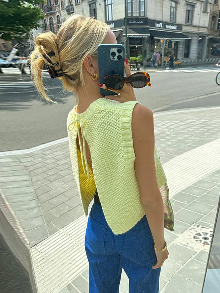 Felicity - Pull-Over Knit Top