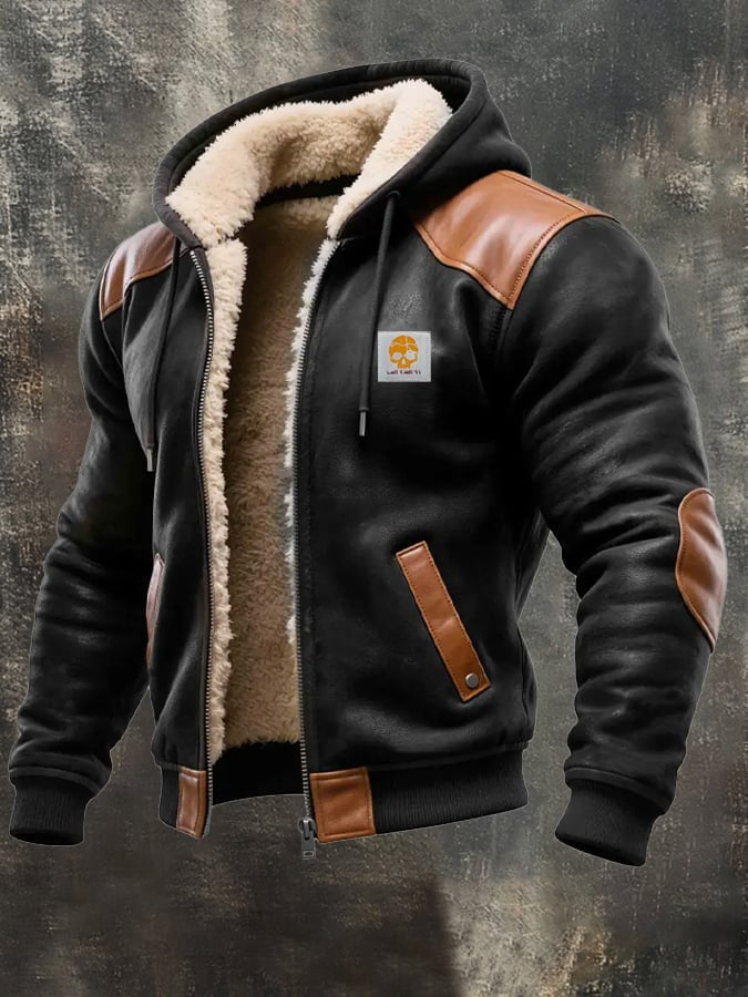 Winston™ | Winter jacket with refined leather details