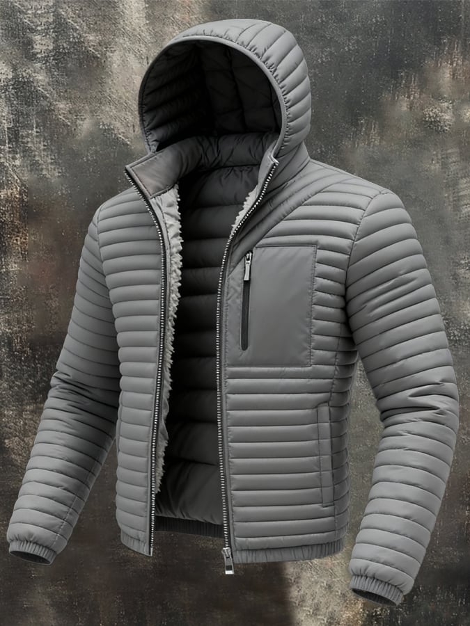 Radcliffe™ | Quilted hooded jacket with structured hood