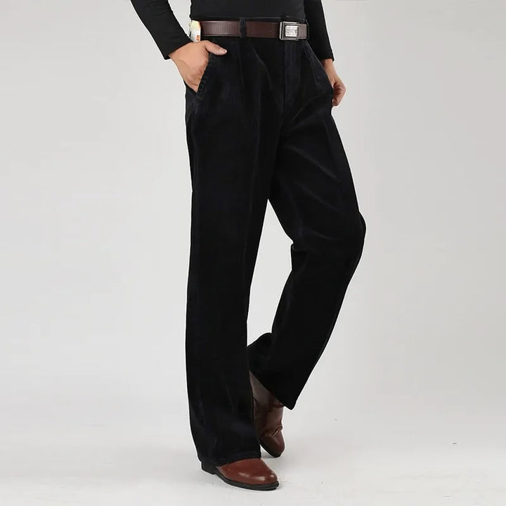 Evan Men’s Corduroy Trousers – Soft Cotton Corduroy Pants